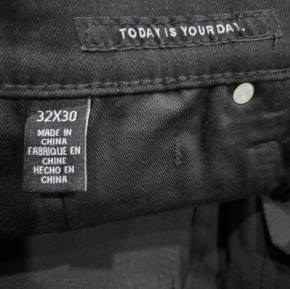 NWT Kenneth Cole Men's Black Jeans Slim Fit Sz.32×30 - Picture 6 of 10